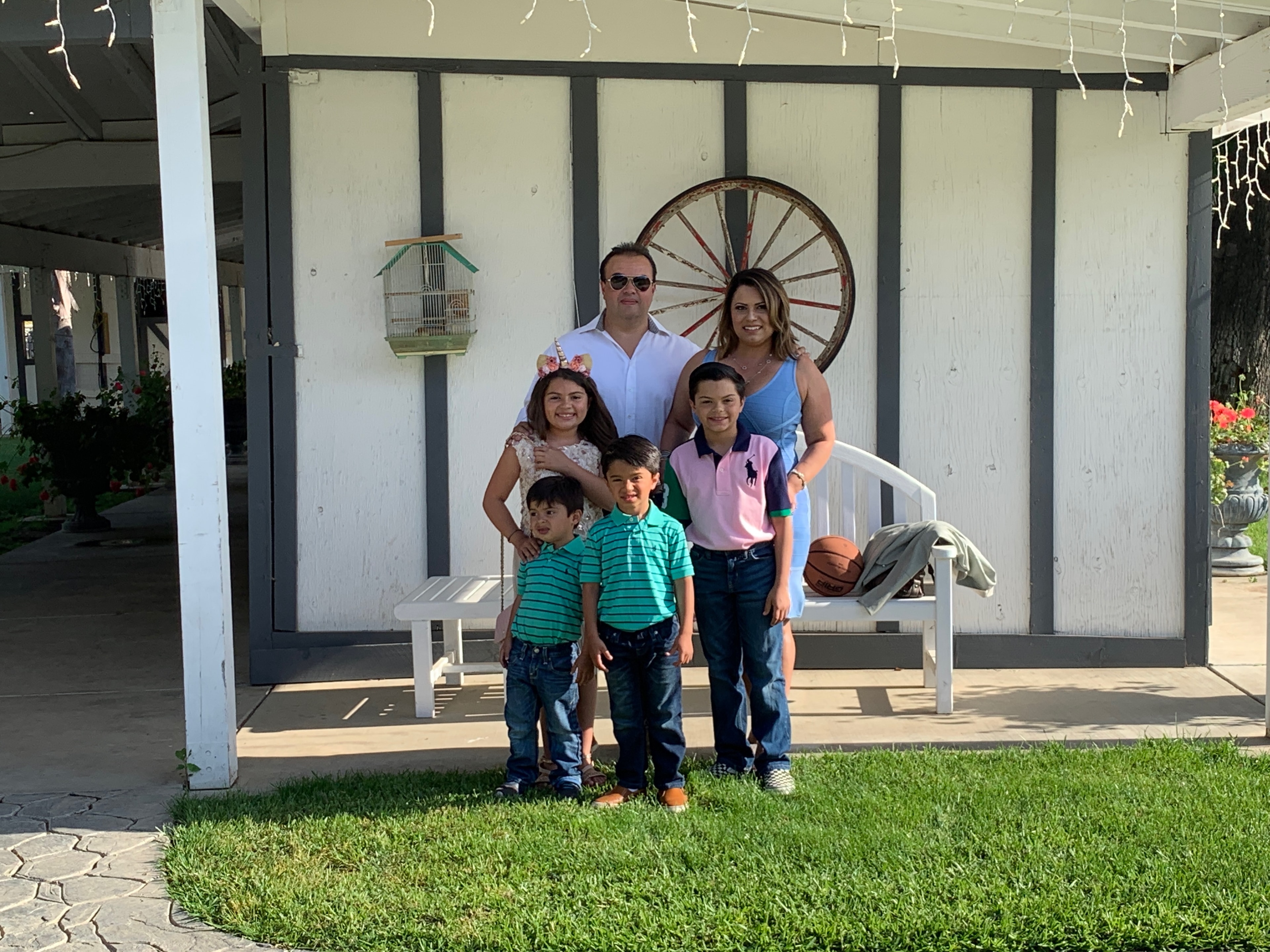 Ralph Munoz with Glendora community members
